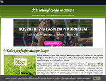 Tablet Screenshot of jak-zalozyc-bloga.info